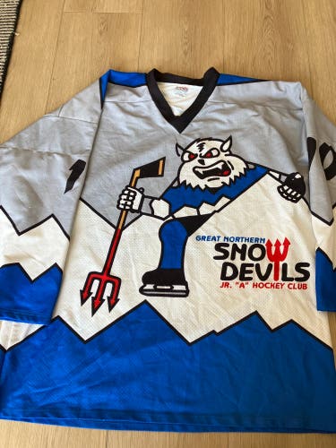OT Sports Sublimated Hockey Jersey Great Northern Snow Devils-XXL