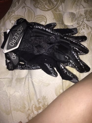 Black Adult Large Adidas Adizero Gloves