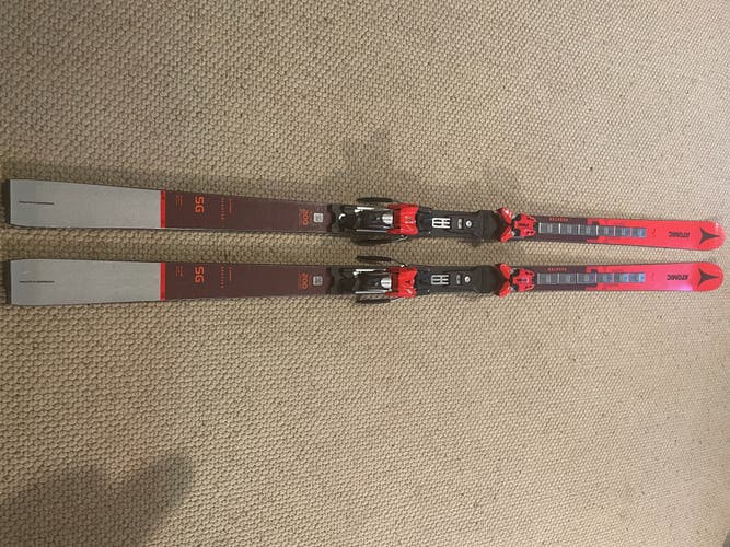 Used 2022 Atomic Racing Redster FIS SG Skis With Bindings Max Din 16