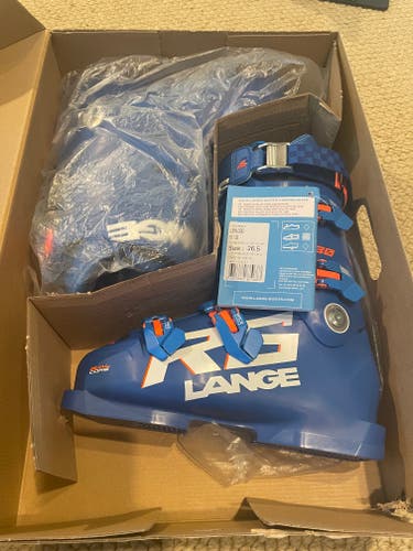 New Lange Racing RS 130 Ski Boots Stiff Flex