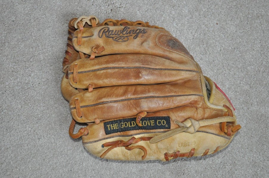 Cleveland Indians Rawlings Gold Leather Baseball