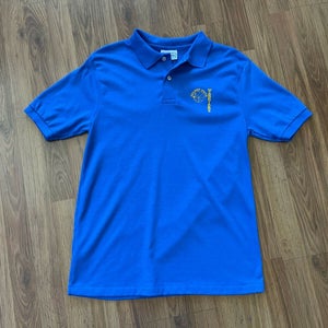 Golden State Warriors NBA BASKETBALL SUPER VINTAGE Size Small Polo Golf Shirt!