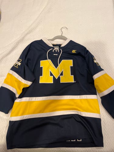 Michigan Hockey Jersey Youth