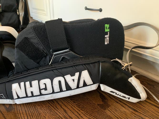Used 32"+2"  Vaughn Ventus SLR Pro Goalie Leg Pads Pro Stock