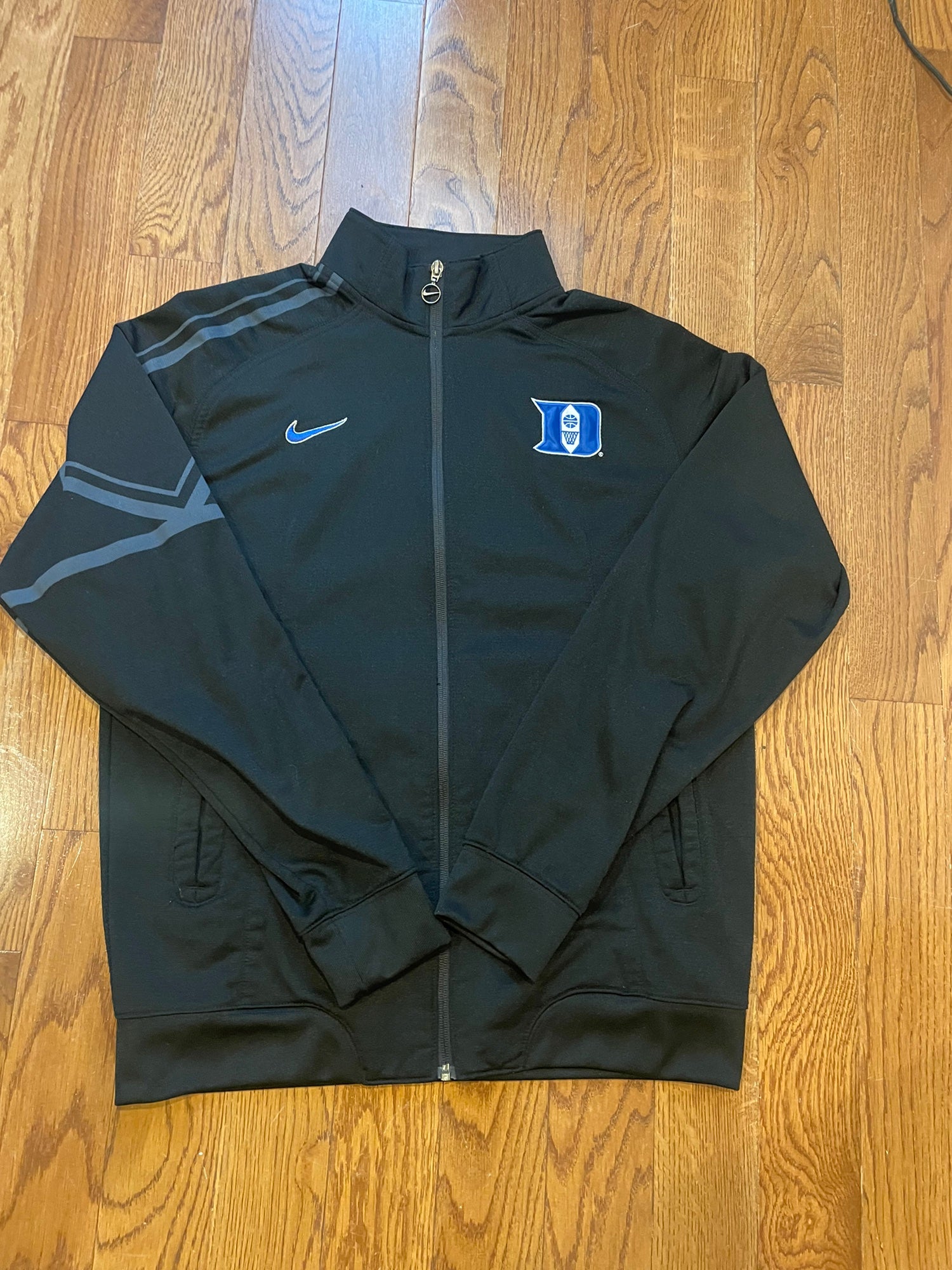 duke nike zip up