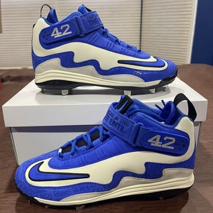 Nike Air Griffey Max 1 Jackie Robinson 42 Baseball Cleats SIZE 12 DC9980-100