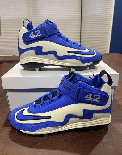 Nike Air Griffey Max 1 Jackie Robinson 42 Baseball Cleats SIZE 12 DC9980-100