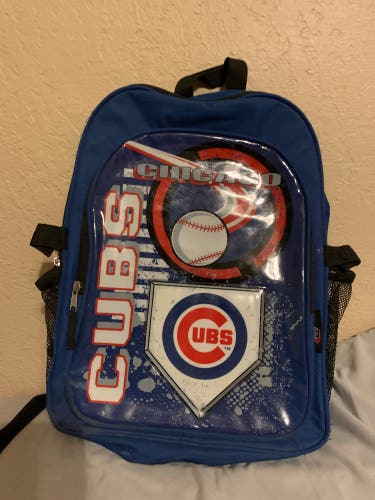 Chicago cubs backpack