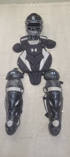 Used Under Armour Pro Catcher's Set