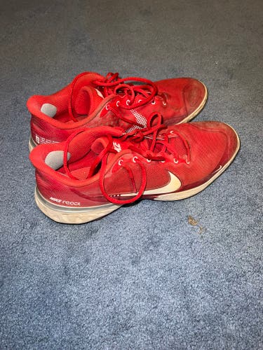 Red Men's Metal High Top Nike alpha huarache elite 2