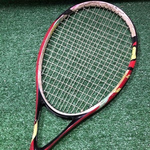 Wilson Ncode W4 Red Fury Tennis Racket, 27.25",