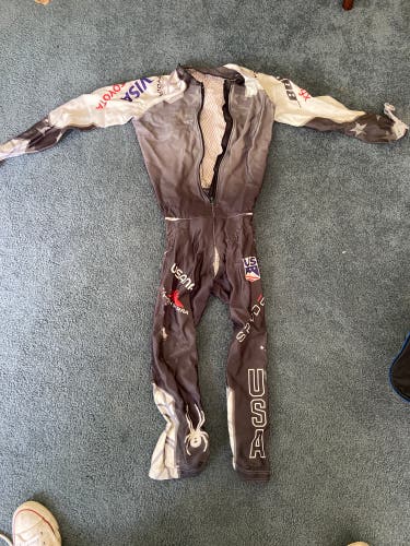 Used XL Spyder Us ski team Ski Suit FIS Legal