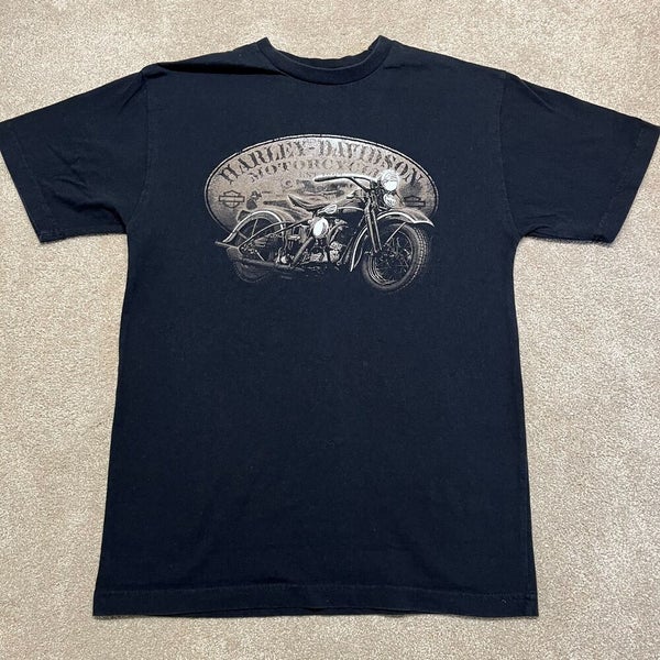 Harley Davidson Motorcycles T Shirt Men Medium Adult Black Biker