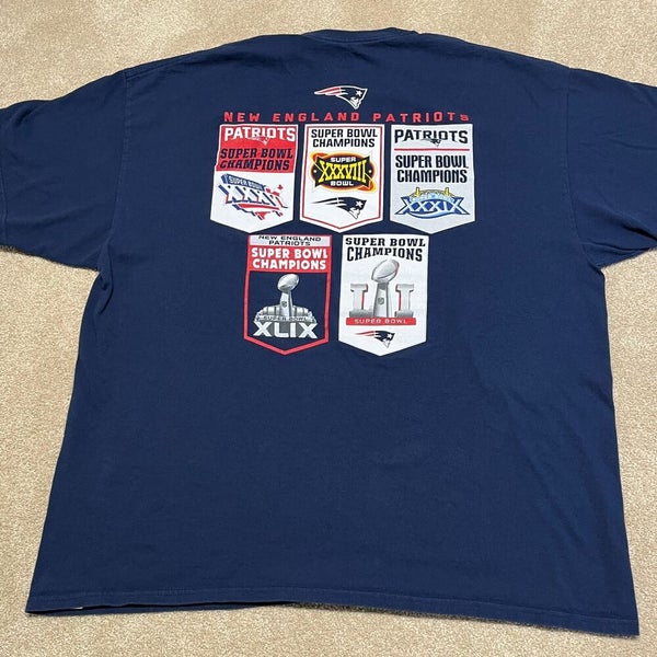 Vintage New England Patriots Super Bowl Champions T-shirt 