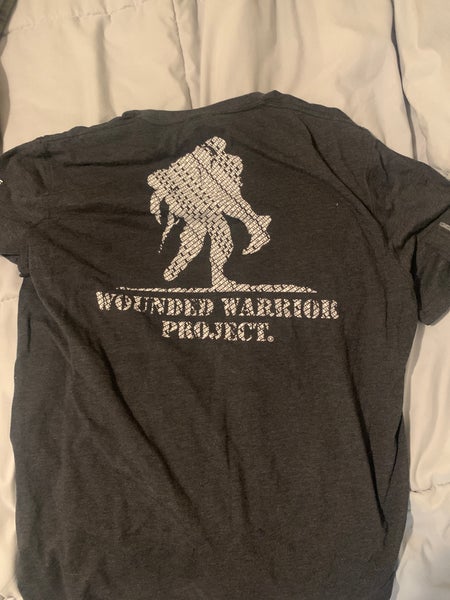 wrestling Murmuring exempt Boys Latin Wounded Warrior Project Adult Large Under Armour Shirt |  SidelineSwap