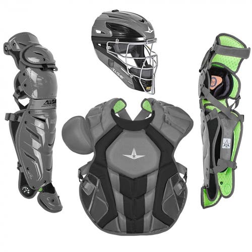 All Star System 7 Axis Adult Catchers Gear Set - Black