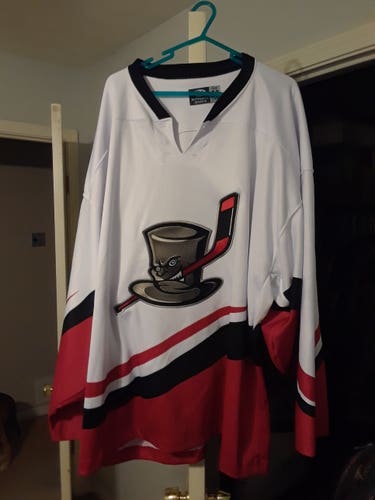 White New Goalie Cut Jersey