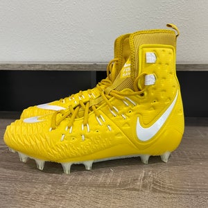 NIKE FORCE SAVAGE ELITE TD FOOTBALL CLEATS MENS SIZE 11 - YELLOW 857063-717