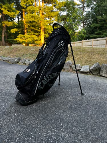 Used Black Callaway Stand Bag