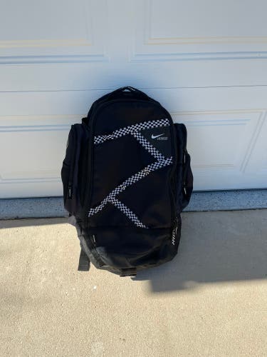 Used Nike Faceoff Lacrosse Bag/duffel Black
