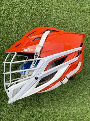 *BN* Orange/White Cascade XRS Helmet