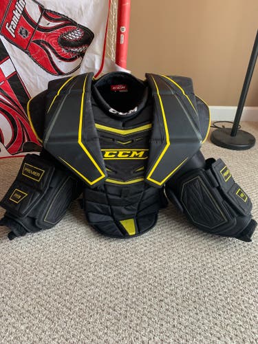 Used Small CCM Premier R1.9 Goalie Chest Protector