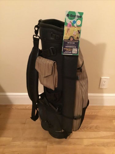Belding Sports Staff Golf Bag with 6-way Dividers & Rain Cover