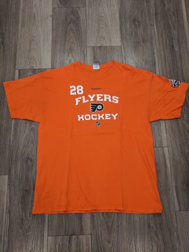 Philadelphia Flyers Claude Giroux 2010 Stanley Cup Final Jersey Shirt Men's XL