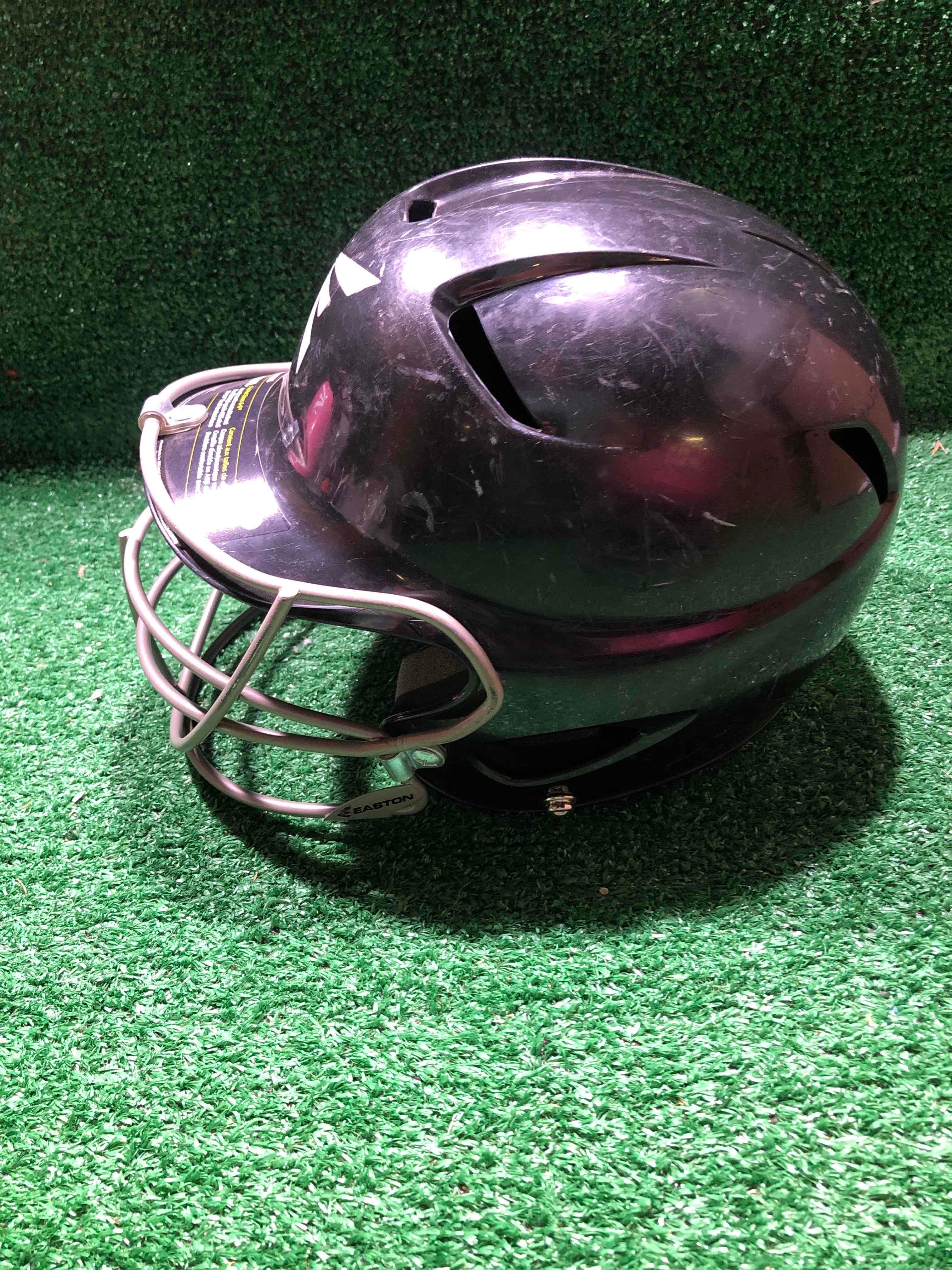 Black Fits 6 to 6-1/2 TB Size EASTON Natural Tee-Ball Softball Batting Helmet 