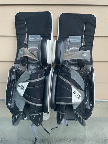 Used 31" Warrior Ritual G4 Goalie Leg Pads
