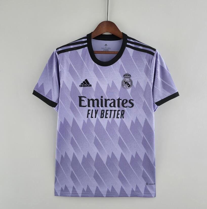 Real Madrid Women's Away Purple Jersey 22/23 (Customizable)