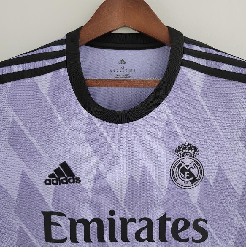 Men's Clothing - Real Madrid 22/23 Away Authentic Jersey - Purple