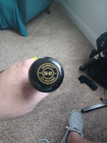 Used BBCOR Certified 2022 Wood Composite baum bat Bat (-3) 32 oz 35"