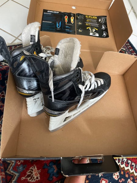 Used Bauer Regular Width Pro Stock Size 6.5 Supreme S190 Hockey Skates