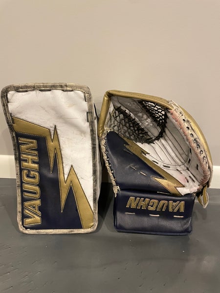 Used Vaughn Ventus LT98 Glove And Velocity Blocker