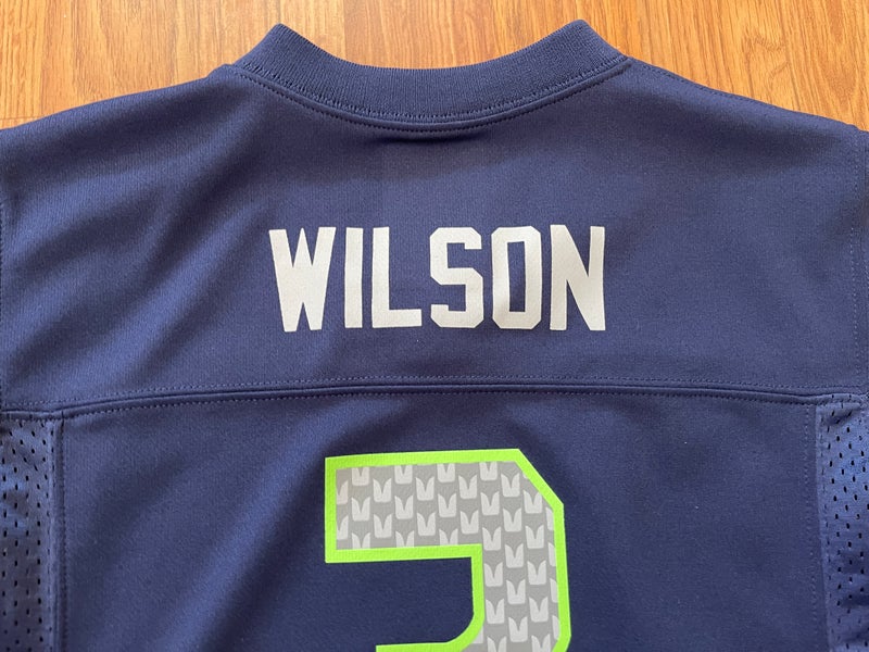 Seattle Seahawks Russell Wilson Nike Football Jersey, Size Youth