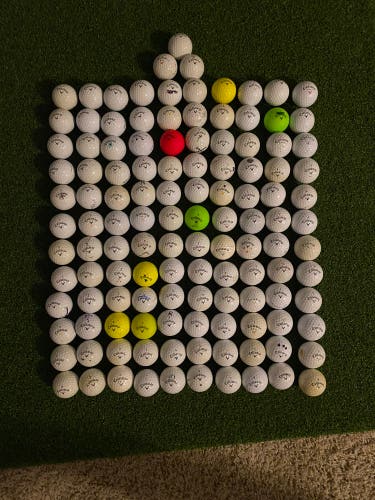 Assorted Callaway Golf Balls