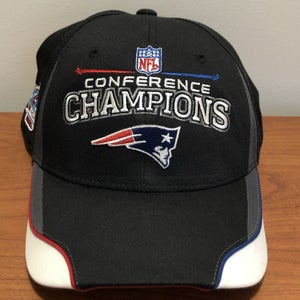 New England Patriots Hat Baseball Strapback Cap NFL Football Super Bowl 42 Black