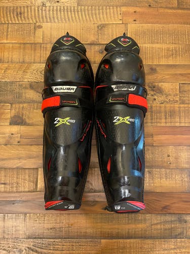 Bauer Vapor 2X Pro Shin Pads Guards Senior 16”
