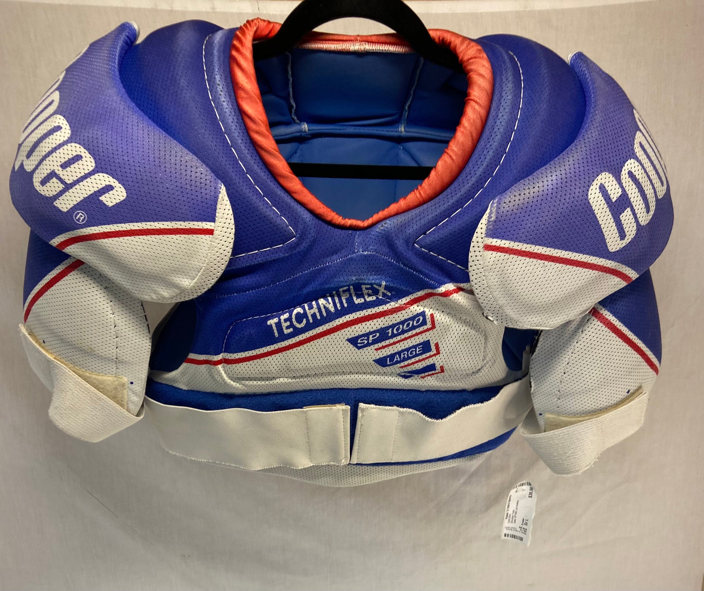 Used Cooper SP1000 Senior Large Pro Stock Shoulder Pads SidelineSwap