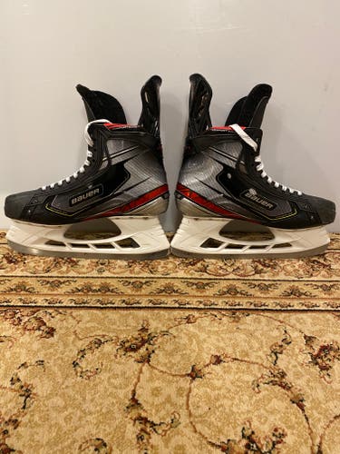 Senior Used Bauer Vapor 2X Pro Hockey Skates Regular Width Pro Stock Size 10