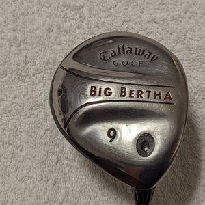 Used Callaway Right Handed 2004 Big Bertha 9 Fairway Wood Regular Flex 41.5"