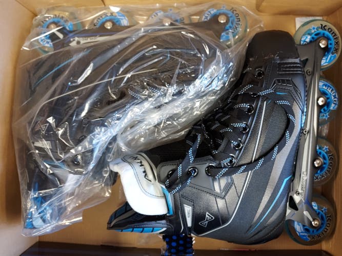 New Alkali Inline Skates Regular Width Size 10