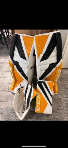 34" CCM Eflex 5.9 Goalie Leg Pads