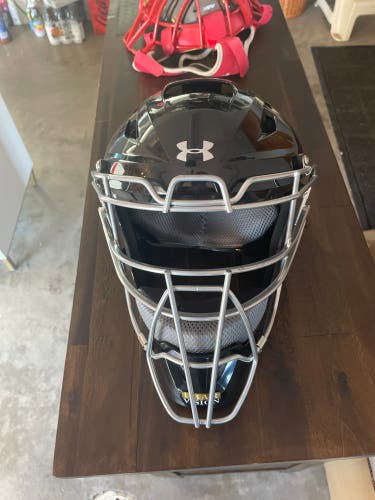 Under armor catchers face mask