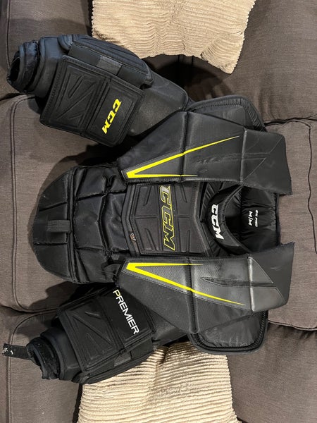 Used Medium CCM Premier Pro Goalie Chest Protector