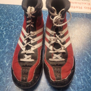 Adidas Red/Black Wrestling Shoes (Size Y5.5)