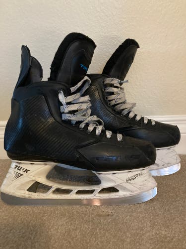 Used True Regular Width Pro Stock Size 8 Pro Custom Hockey Skates