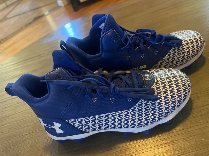 Blue Men's Molded Cleats Under Armour Cleats