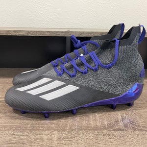 Adidas Adizero Primeknit Football Cleats SM Purple/Black Men's Size 13.5 - FX4783